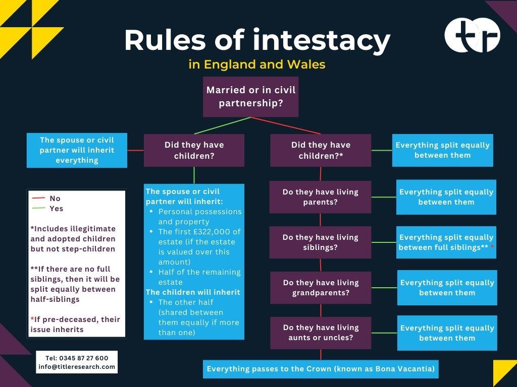 TR- Rules of Intestacy flowchart 2024